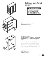 Предварительный просмотр 13 страницы Gladiator Cadet Series Assembly Instructions Manual