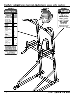 Предварительный просмотр 4 страницы Gladiator ECD-44 Owner'S Manual & Assembly Instructions