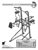 Предварительный просмотр 11 страницы Gladiator ECD-44 Owner'S Manual & Assembly Instructions