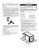 Предварительный просмотр 7 страницы Gladiator Freezerator 2314466 Use & Care Manual