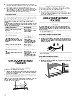 Предварительный просмотр 10 страницы Gladiator Freezerator 2314466 Use & Care Manual