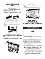 Предварительный просмотр 27 страницы Gladiator Freezerator 2314466 Use & Care Manual