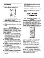 Preview for 40 page of Gladiator FREEZERATOR GAFZ21XXMK01 Use & Care Manual