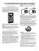 Preview for 23 page of Gladiator FREEZERATOR GAFZ21XXRK Use & Care Manual