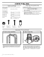 Предварительный просмотр 4 страницы Gladiator GAAC30STJB Assembly Instructions Manual