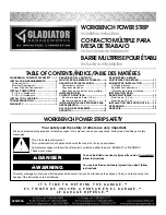 Preview for 1 page of Gladiator GAAC68PSPG Installation Instructions Manual