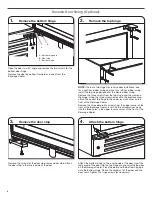 Предварительный просмотр 6 страницы Gladiator GABC05FDKG Use & Care Manual