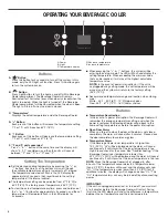 Предварительный просмотр 8 страницы Gladiator GABC05FDKG Use & Care Manual