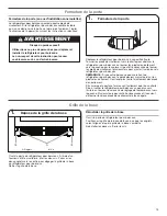 Предварительный просмотр 19 страницы Gladiator GABC05FDKG Use & Care Manual