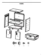 Предварительный просмотр 3 страницы Gladiator GAGB28KDKSG Assembly Instructions Manual