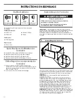 Предварительный просмотр 12 страницы Gladiator GAGB28KDKSG Assembly Instructions Manual