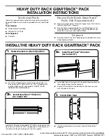 Preview for 5 page of Gladiator GAGP24WRHY Installation Instructions Manual