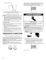 Предварительный просмотр 68 страницы Gladiator Garage Compactor Use & Care Manual