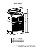 Preview for 3 page of Gladiator GATC4115JG Assembly Instructions Manual