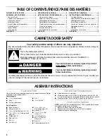 Preview for 2 page of Gladiator GATL36LLMG Assembly Instructions Manual