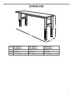 Preview for 3 page of Gladiator GAWB04HWEG Assembly Instructions Manual