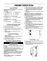 Preview for 3 page of Gladiator GAWG241DMG Assembly Instructions Manual