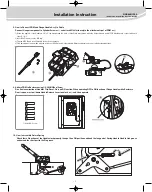 Preview for 5 page of Gladiator GCB1200 Installation Instruction