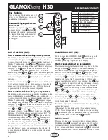 Preview for 2 page of Glamox heating H30 s4 User Manual