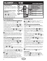 Preview for 4 page of Glamox heating H30 s4 User Manual