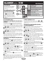 Preview for 6 page of Glamox heating H30 s4 User Manual