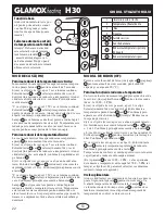 Preview for 22 page of Glamox heating H30 s4 User Manual