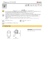 Preview for 1 page of Glamox O13-55 Quick Start Manual