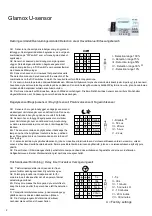 Предварительный просмотр 2 страницы Glamox U-SEN Manual