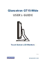 Preview for 1 page of Glancetron GT15-Wide User Manual