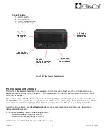 Предварительный просмотр 2 страницы Glas-Col 108A OTP1800 Operation Manual