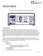 Glas-Col DigiTrol II Operation Manual preview