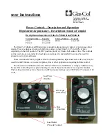 Glas-Col Minitrol Series User Instructions preview