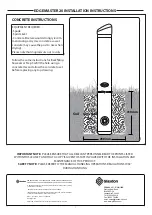 Preview for 2 page of Glasdon EDGEMASTER 20 Installation Instructions