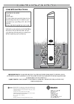 Предварительный просмотр 2 страницы Glasdon EDGEMASTER 20 Installation Instructions