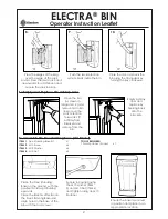 Preview for 2 page of Glasdon Electra Bin Operator Instructions