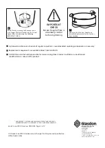 Preview for 2 page of Glasdon FIREXPIRE Assembly And Maintenance Instructions