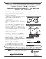 Preview for 4 page of Glasdon LOWTHER SEAT Installation Instructions