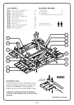 Preview for 2 page of Glasdon RECYCLED MATERIAL PICNIC TABLE Assembly Instructions Manual