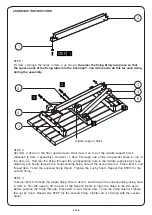 Preview for 3 page of Glasdon RECYCLED MATERIAL PICNIC TABLE Assembly Instructions Manual