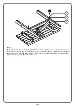 Preview for 4 page of Glasdon RECYCLED MATERIAL PICNIC TABLE Assembly Instructions Manual