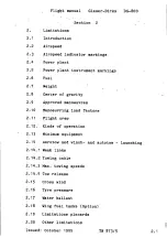 Preview for 13 page of Glaser-Dirks DG-800 A Flight Manual