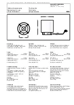 Preview for 1 page of Glashutte Limburg 6543 Instructions For Use