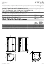 Preview for 7 page of glass 1989 archimede 100 R Manual