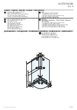 Preview for 8 page of glass 1989 archimede 100 R Manual