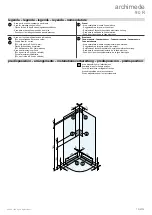 Preview for 8 page of glass 1989 archimede 90 R Manual