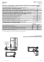 Preview for 7 page of glass 1989 elle combi 160/70 Manual