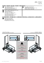 Предварительный просмотр 8 страницы glass 1989 elle door 160/70 Manual