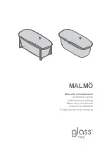 Preview for 1 page of glass 1989 MALMO Installation Manual