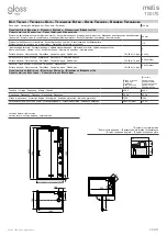 Preview for 7 page of glass 1989 METIS 100/70 Manual