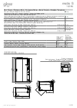 Preview for 7 page of glass 1989 metis S 120/80 Manual